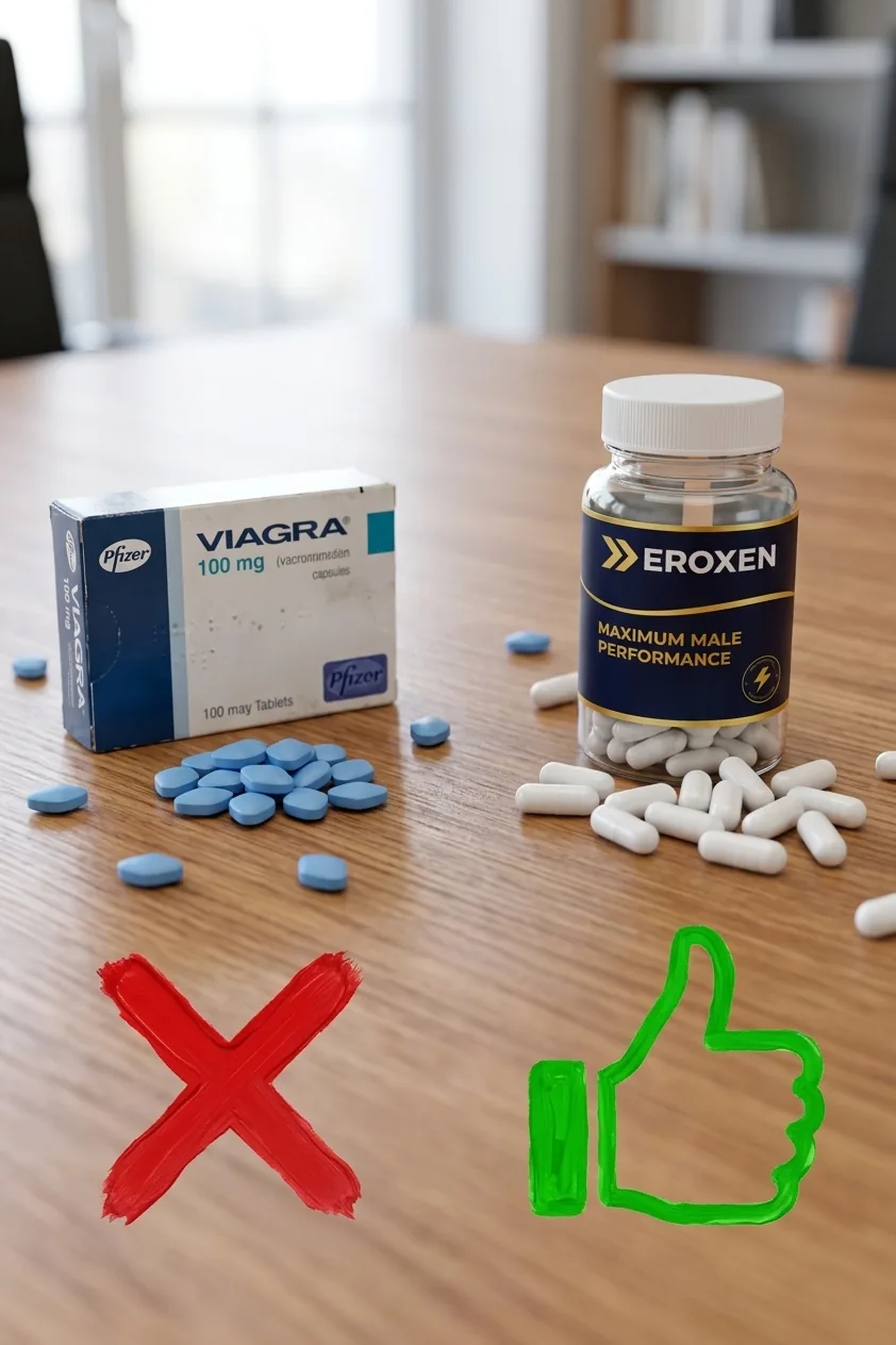 Porównanie Viagry i Eroxenu